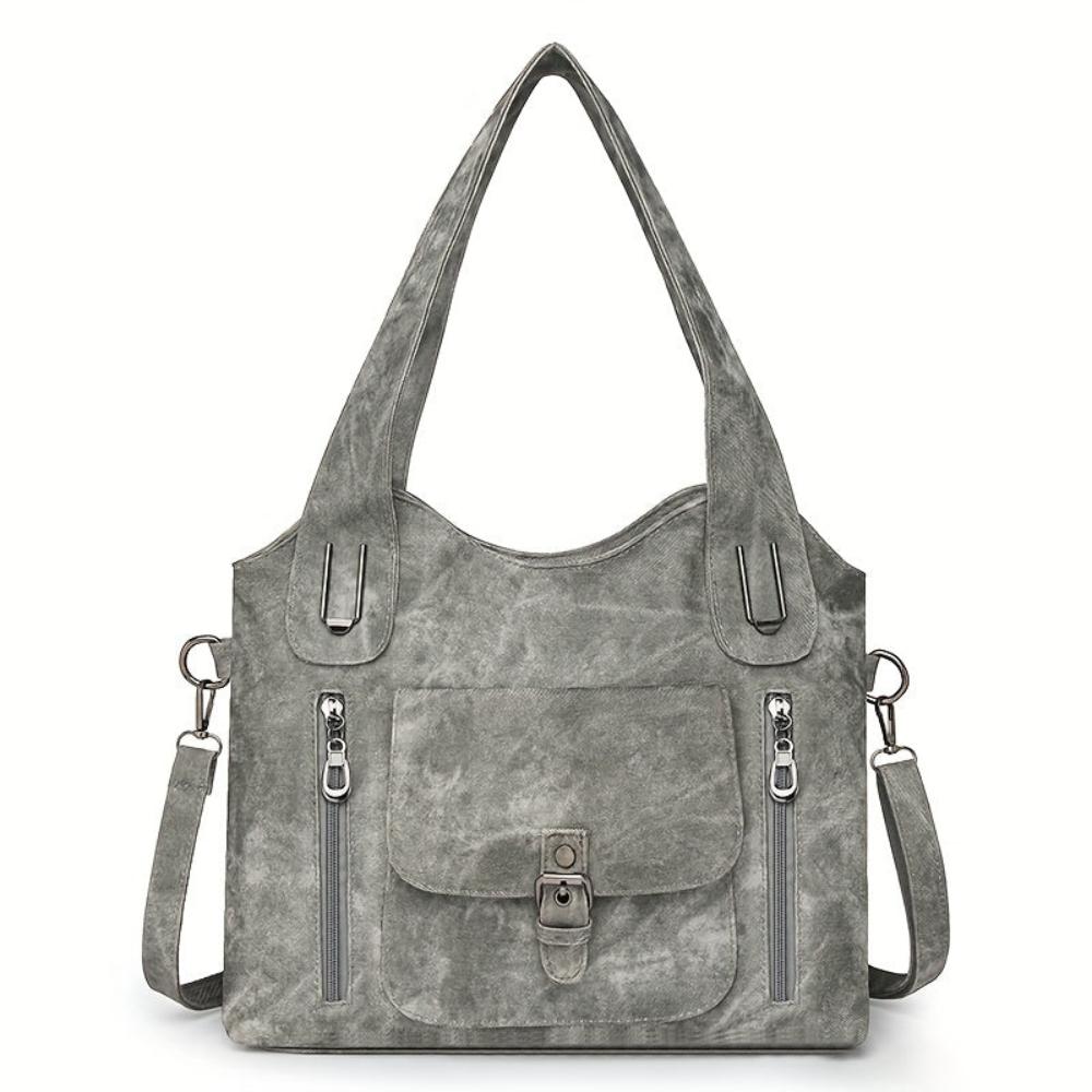 Irene - Vintage Charm Leather Shoulder Bag