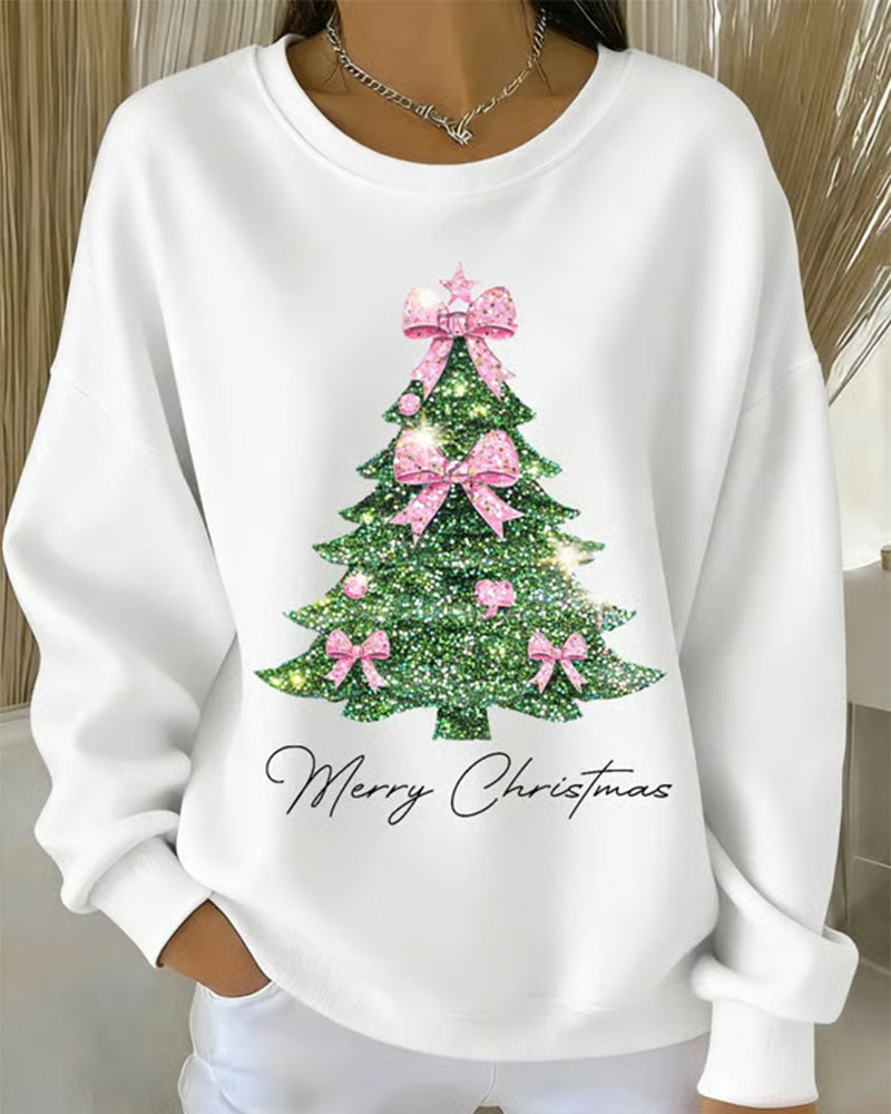 Millie - Round Neck Christmas Sweatshirt