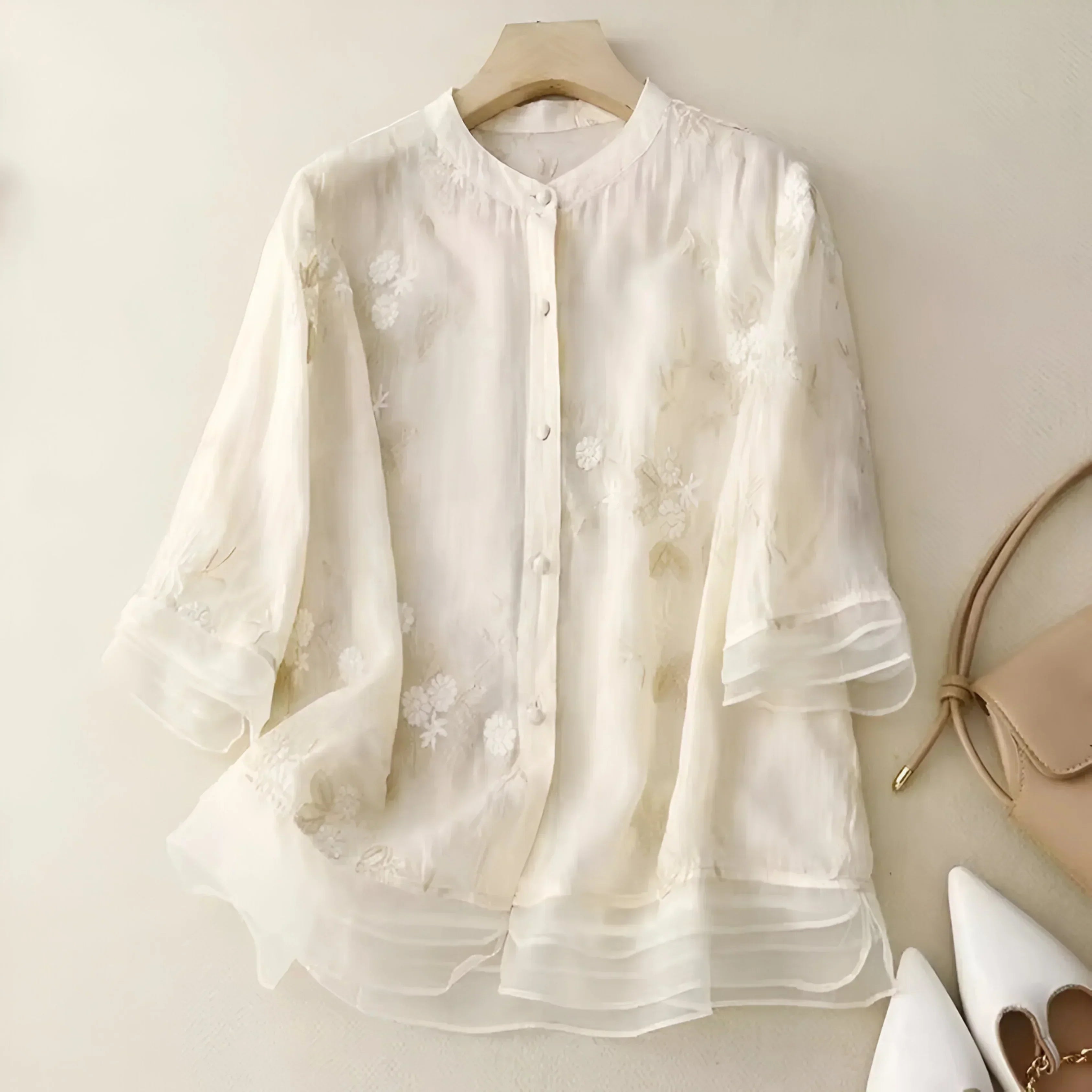 Louise™ | Lightweight Cotton Blouse