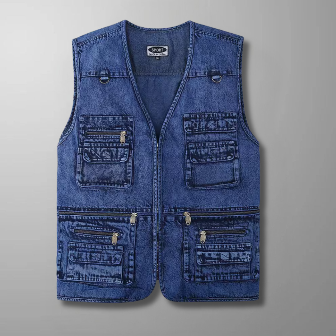 Douglas – Multi-Pocket Breathable Outdoor Cargo Gilet