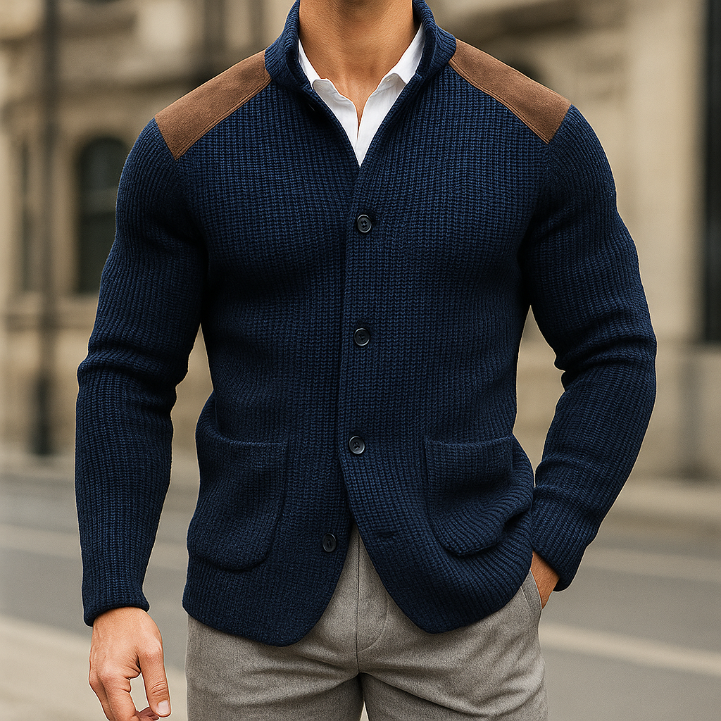 Bertram – Textured Knit Blazer