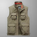 Carter - Multi-Pocket Breathable Outdoor Cargo Vest