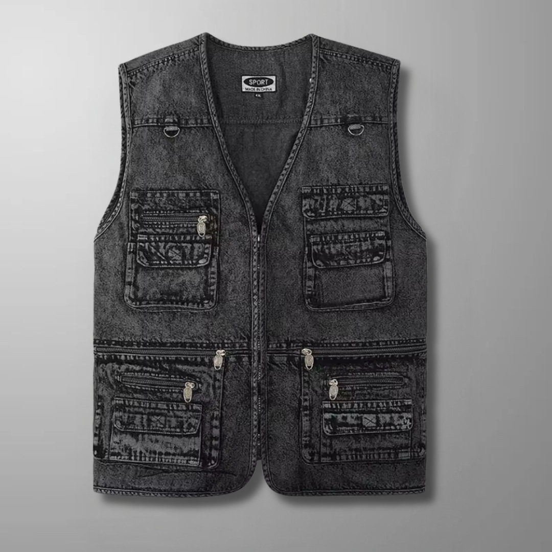 Douglas – Multi-Pocket Breathable Outdoor Cargo Gilet