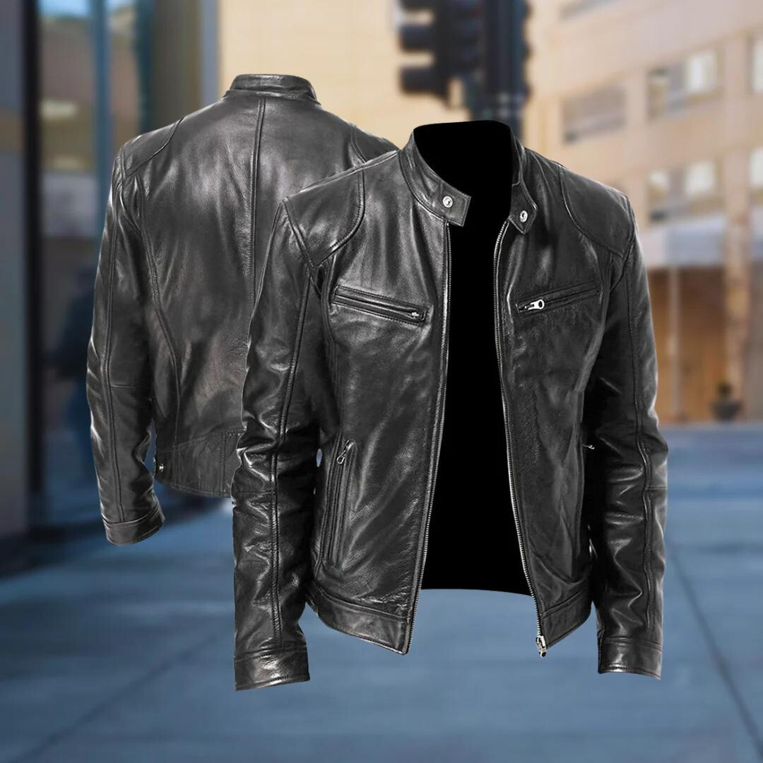David™ - Leather Jacket for Men