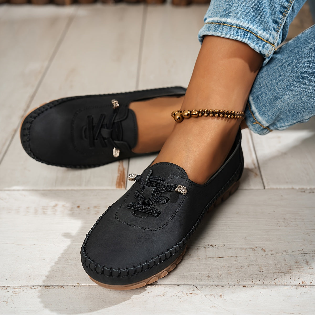 Araminta – Soft Support Moccasins for Sensitive Feet