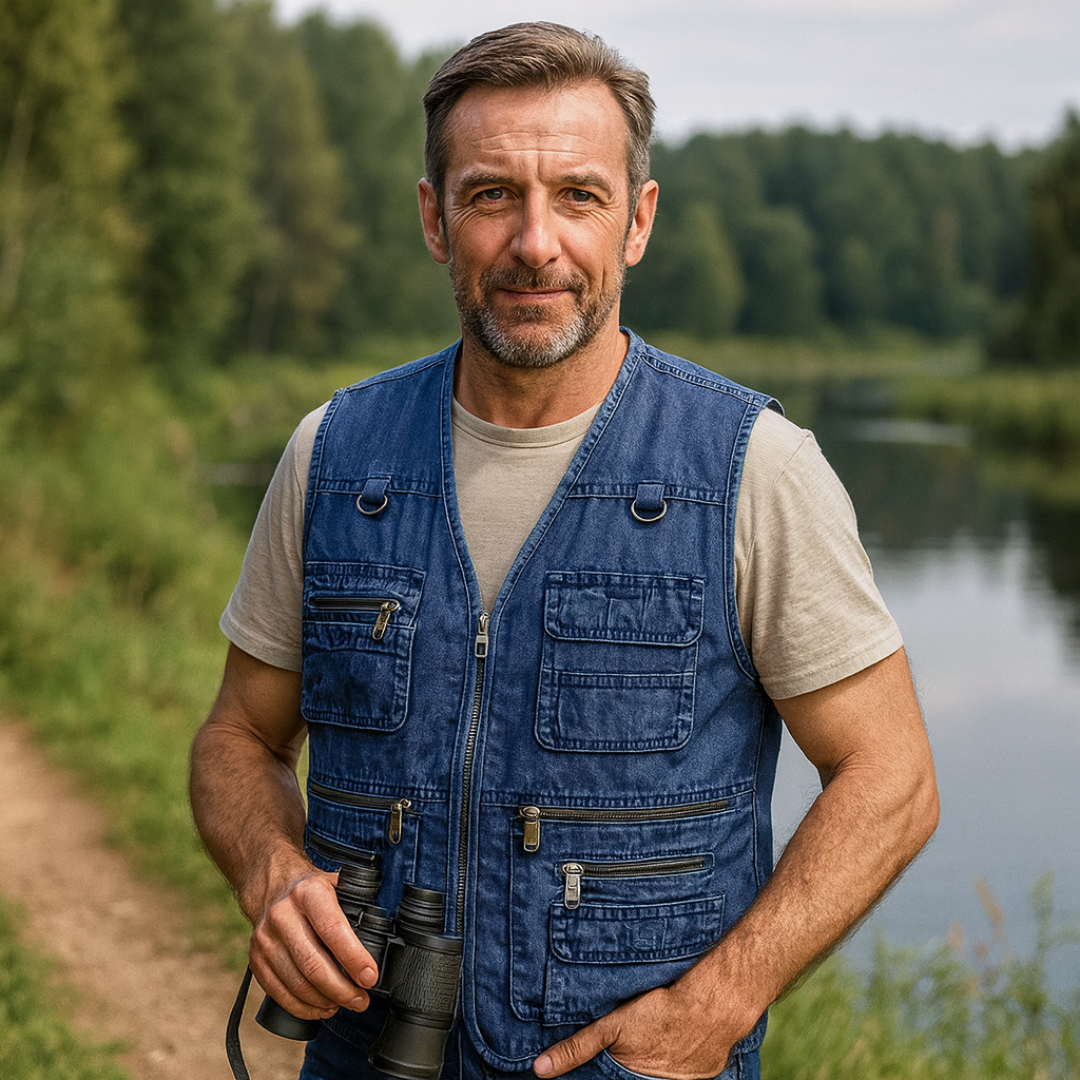 Douglas – Multi-Pocket Breathable Outdoor Cargo Gilet