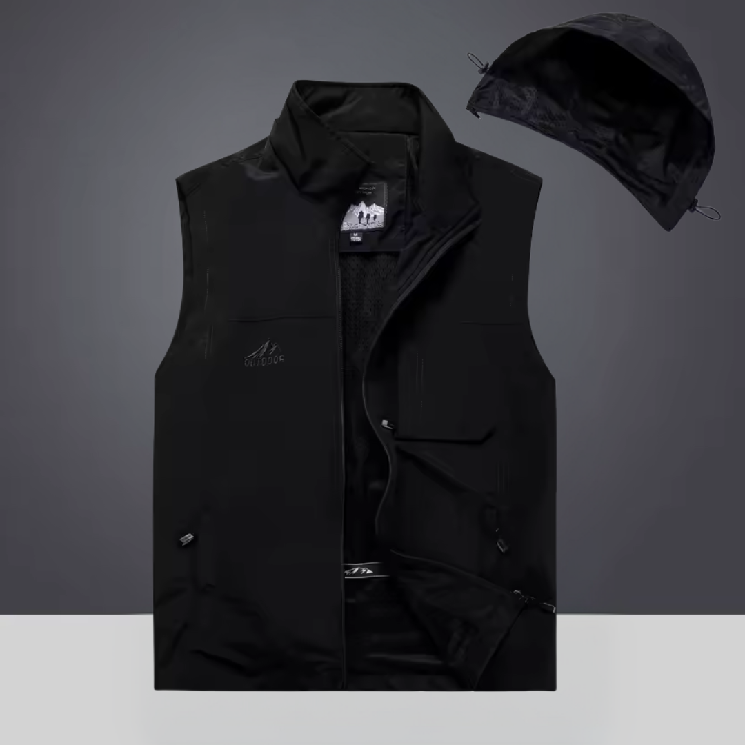 Gareth – Convertible Hood All-Weather Gilet