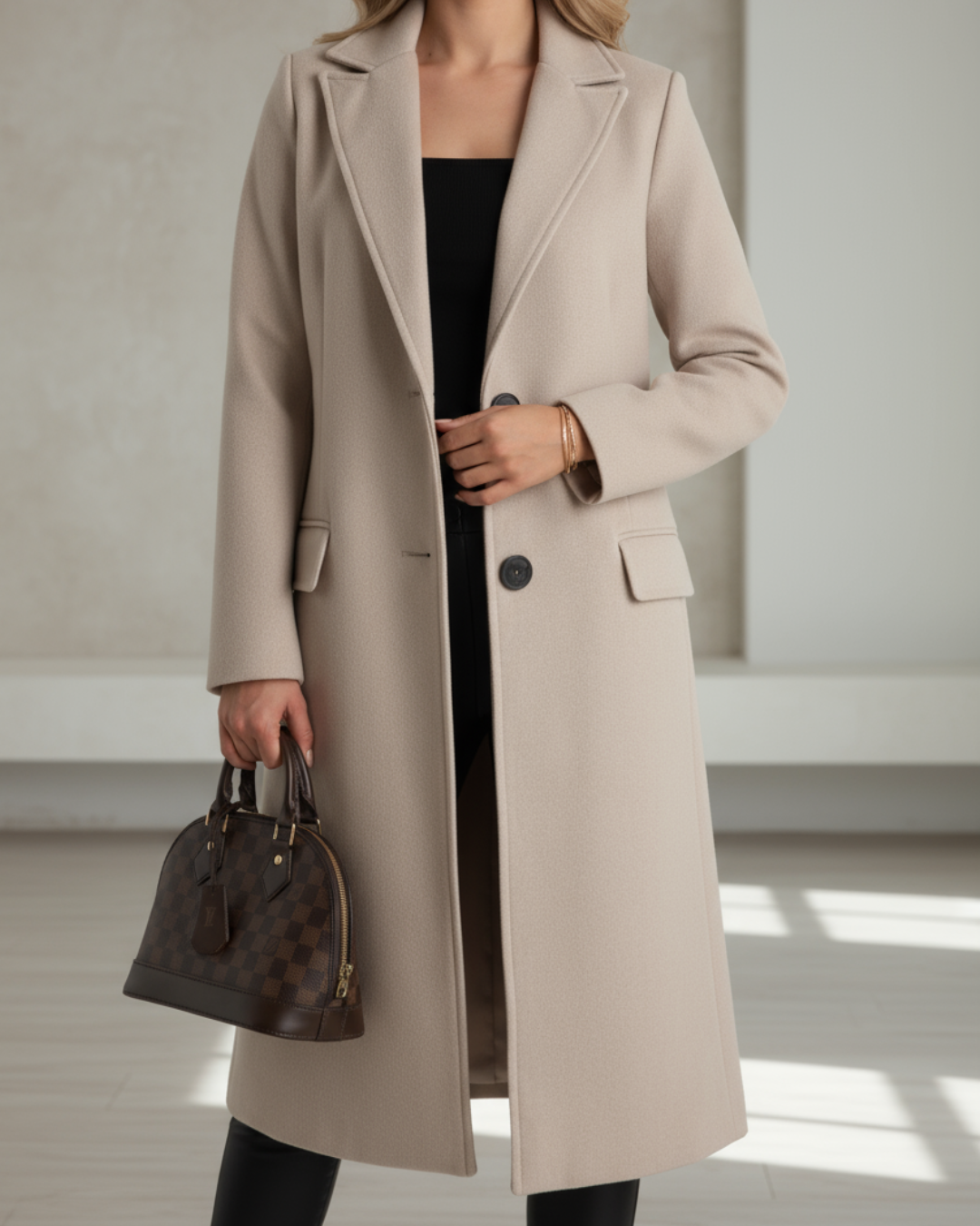 Anastacia™ Elegant Long Coat