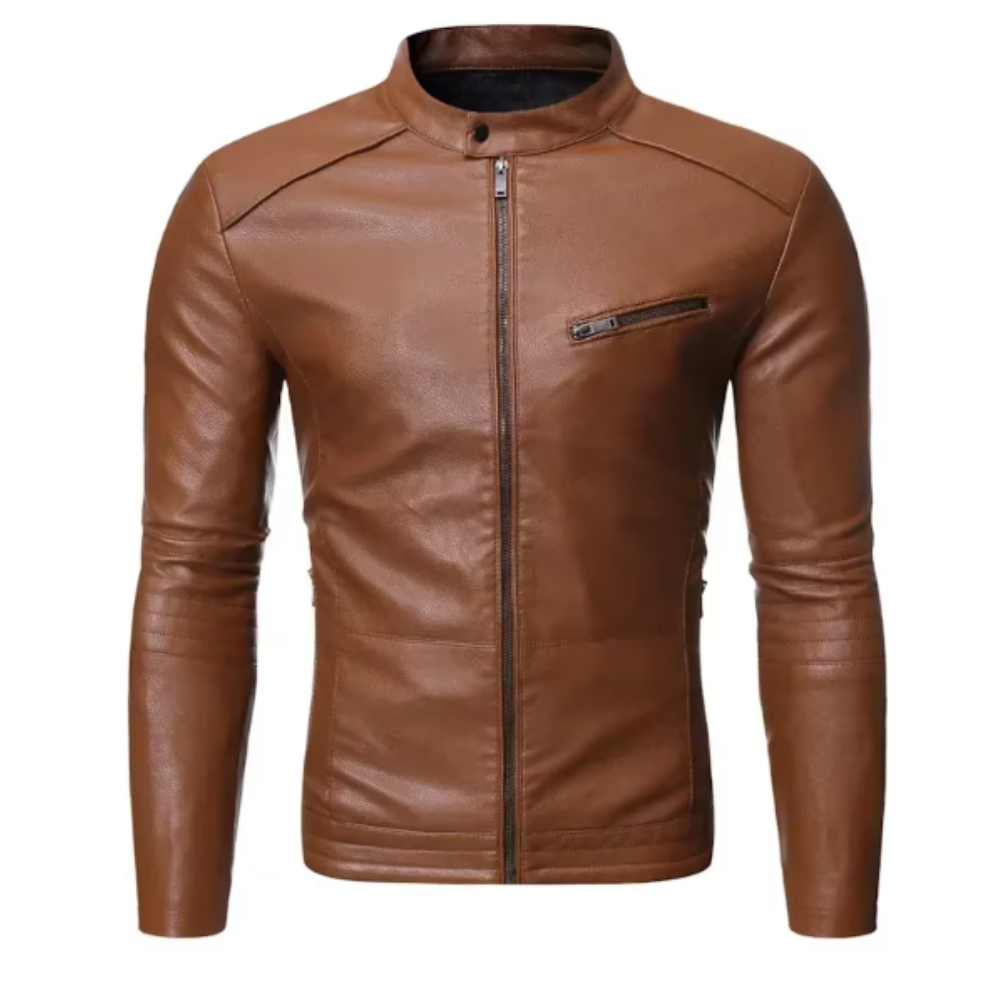 Lennox - Elegant Leather Jacket