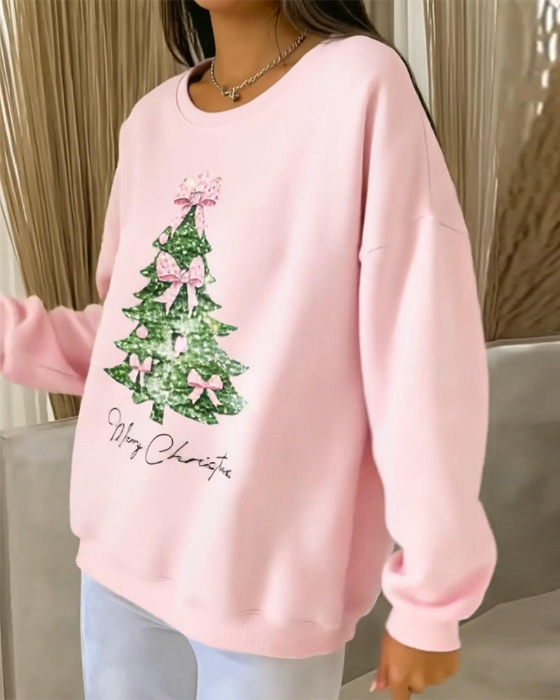 Millie - Round Neck Christmas Sweatshirt