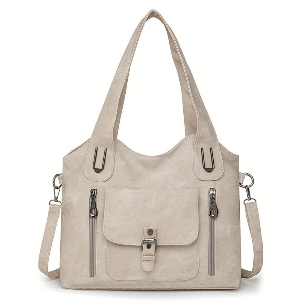 Irene - Vintage Charm Leather Shoulder Bag