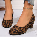 Noelle – Wide -Toe Suede Pumps for Pain-Free Comfort