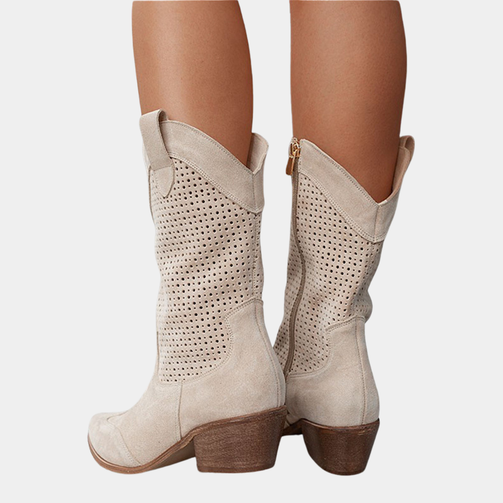 Rachelle™ Cowboy Style Orthopedic Boots
