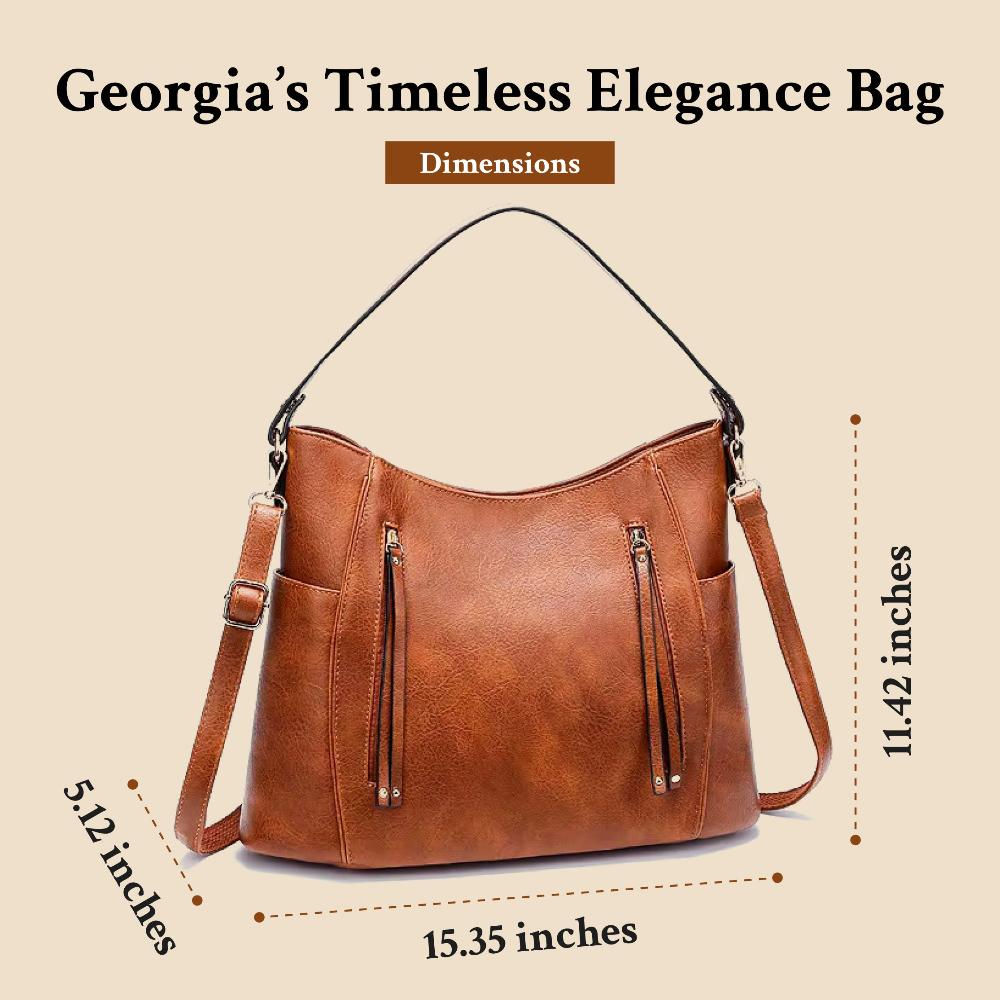 Paula - Timeless Elegance Leather Shoulder Bag
