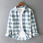 Henry – Premium Cotton Plaid Shirt