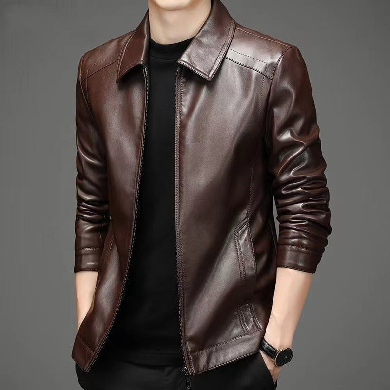 Bram - Casual Leather Jacket