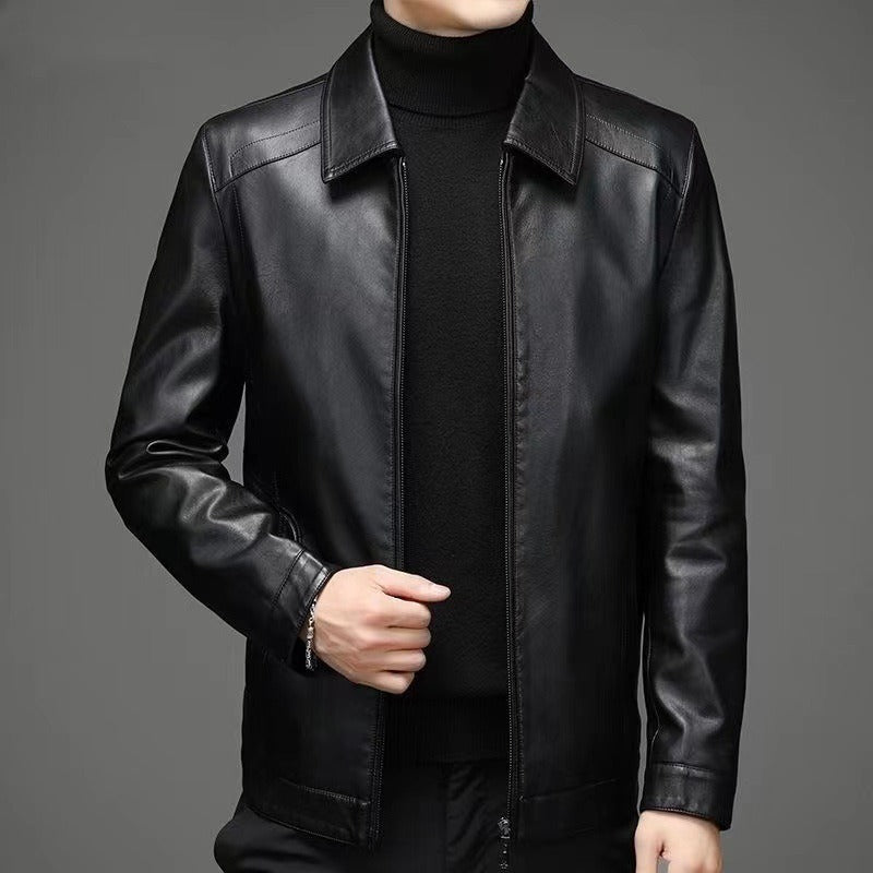 Bram - Casual Leather Jacket