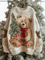 Ava – Cosy Christmas Sweater with Festive Details