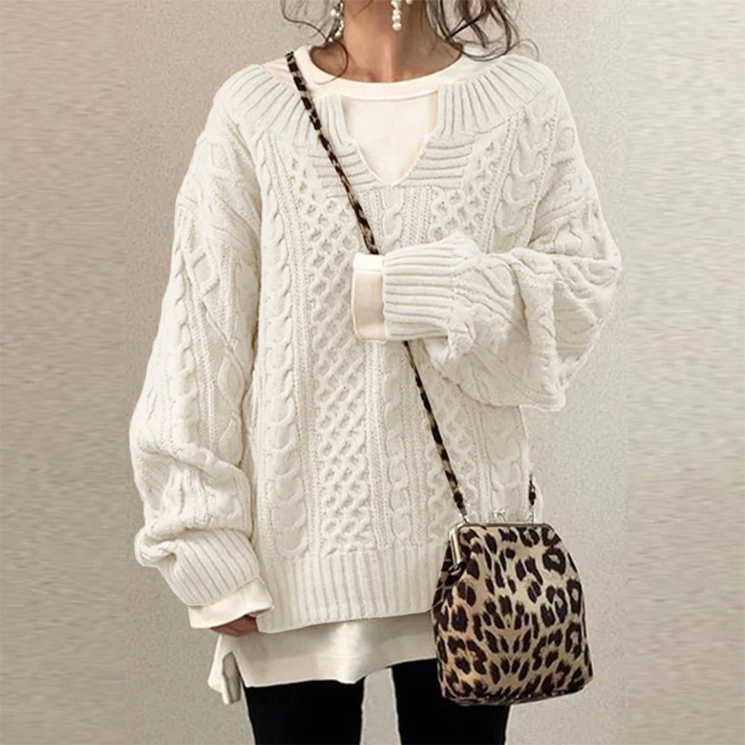 Maddie™ - Stylish Oversized knitted sweater