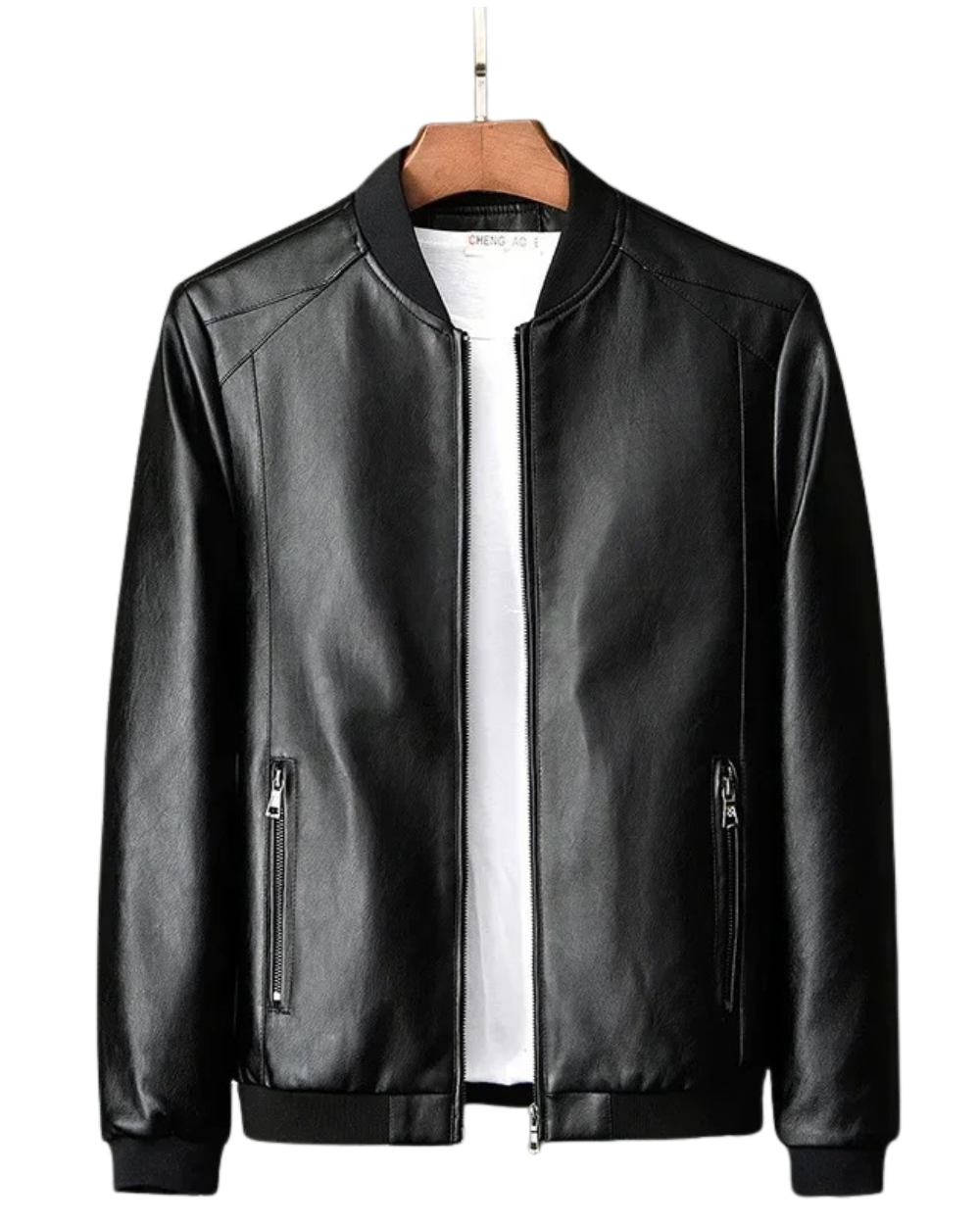 Alfie - Leather Biker Jacket