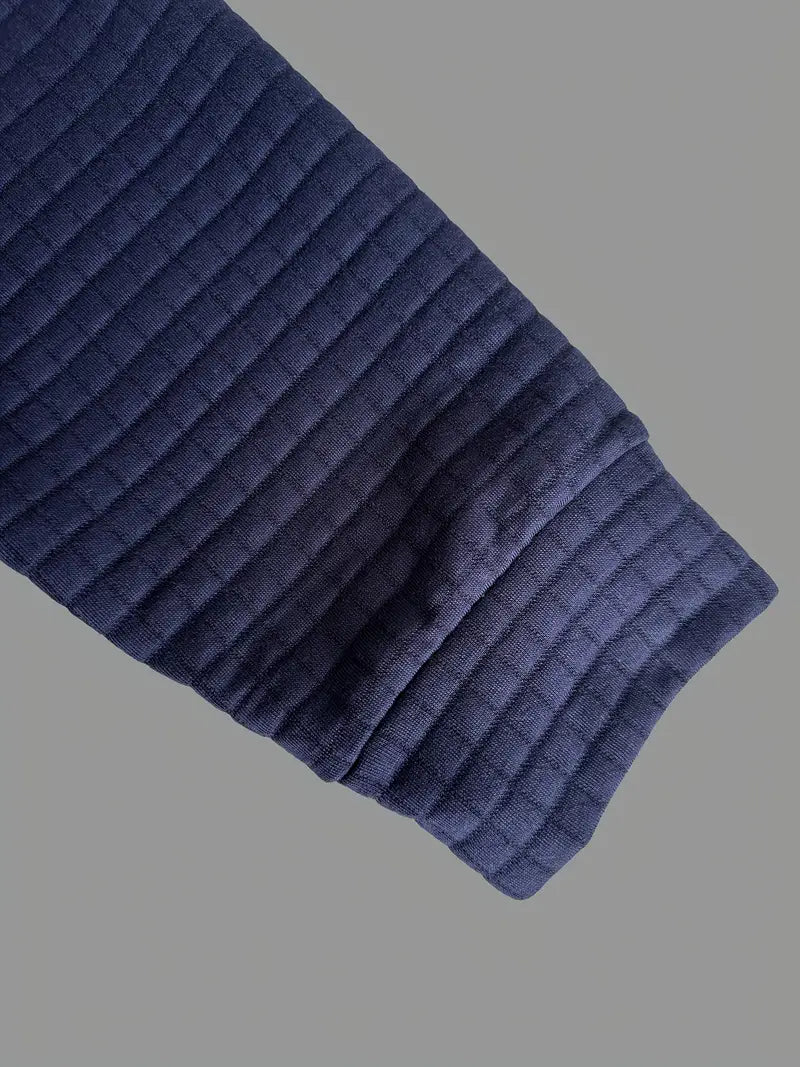 Gabriel – Textured Polo Shirt with Breathable Warm Fabric