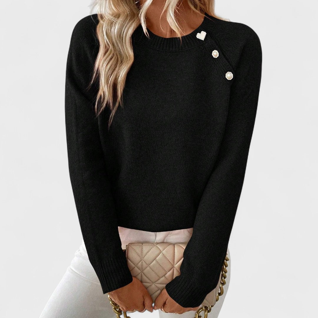 Riya™ Asymmetric One-Shoulder Sweater