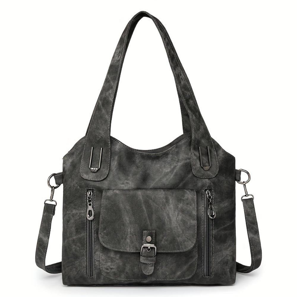 Irene - Vintage Charm Leather Shoulder Bag