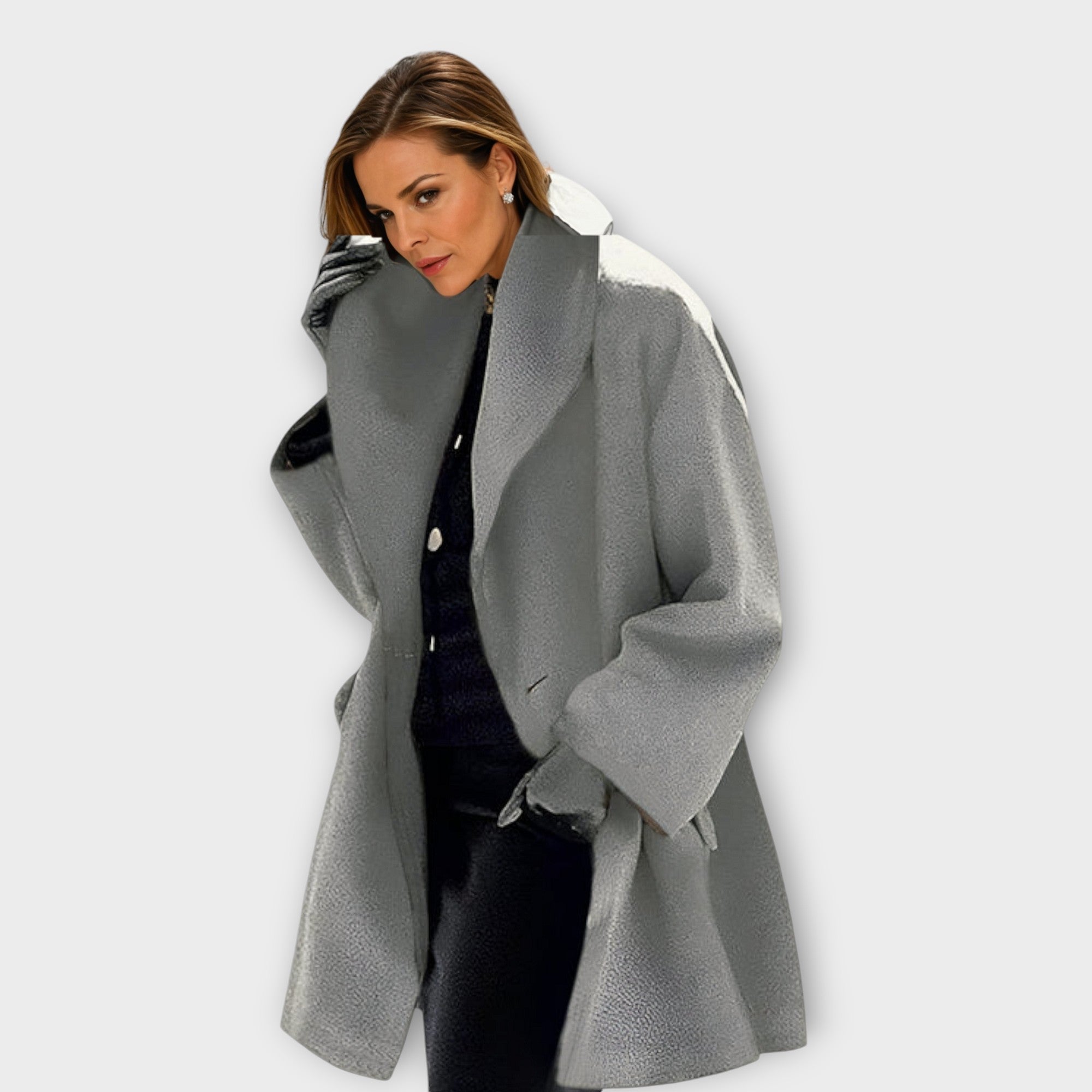 Vania™ Elegant Hooded Coat