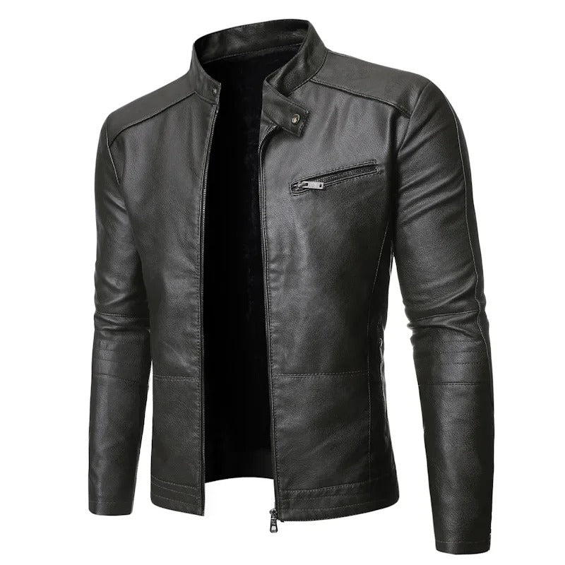 Lennox - Elegant Leather Jacket