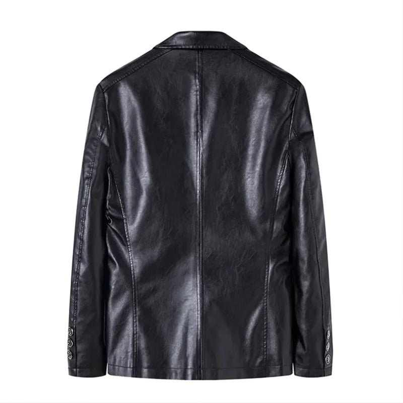 Toby - Business Casual Leather Jacket