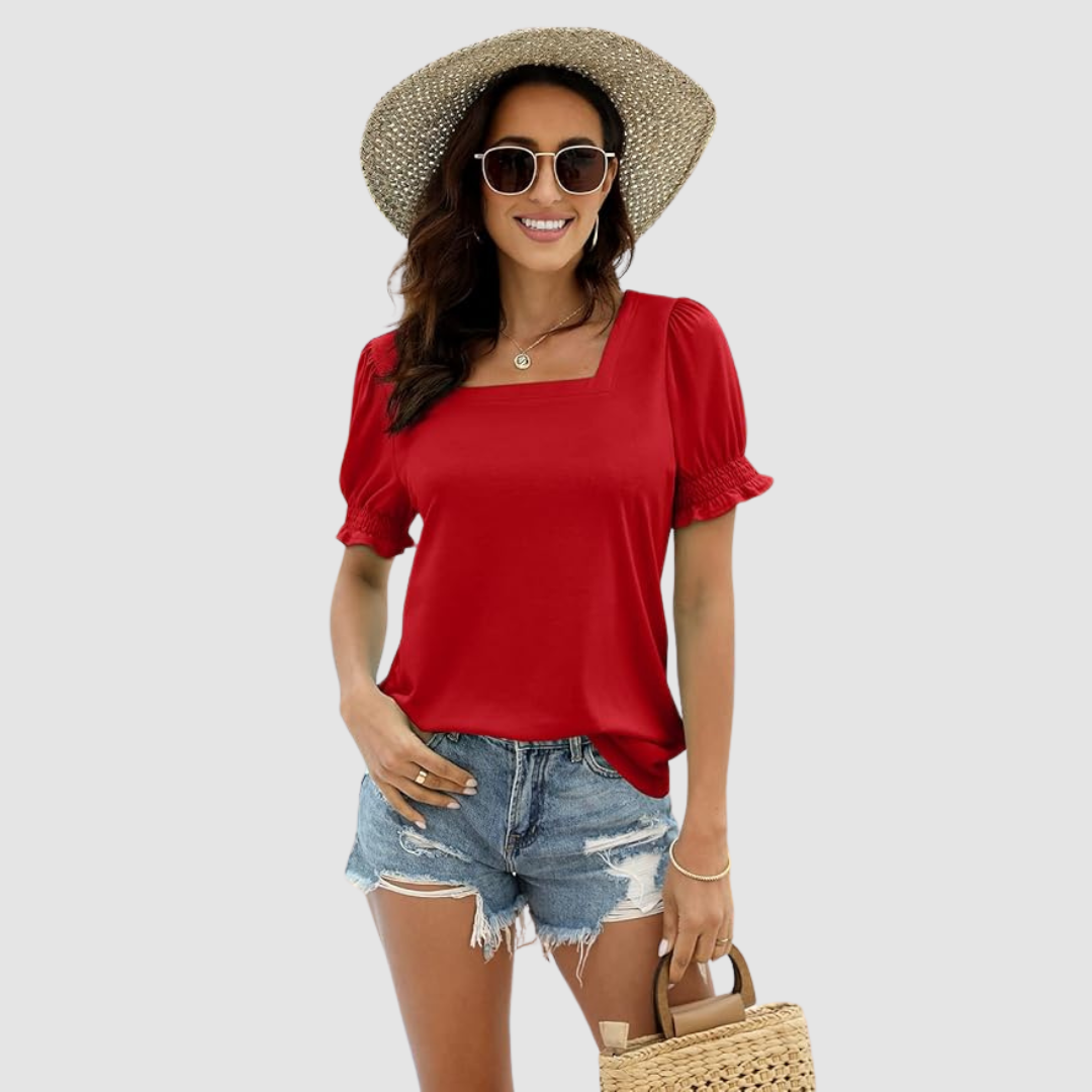 Célina™ Square Neck Top