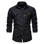 Elliott – Premium Cotton Denim Shirt