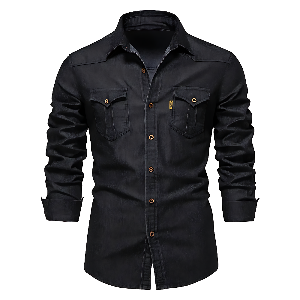 Elliott – Premium Cotton Denim Shirt